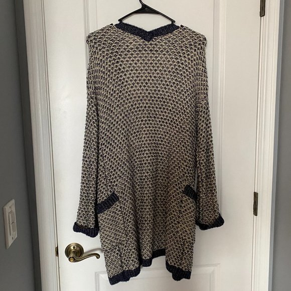 Caslon Textured Open Front Cardigan - Picture 4 of 4